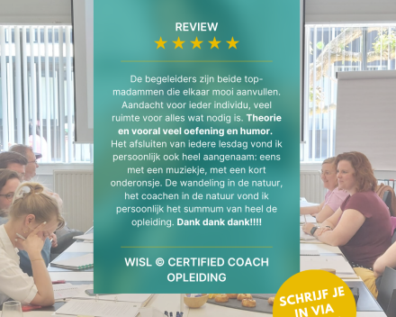 Wisl © Certified Coach opleiding